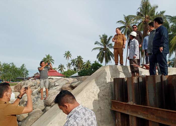 Bangunan Pengaman Erosi Benteng Anna Senilai Rp30 Miliar Tampak Kokoh, Warga Berharap Dilanjutkan