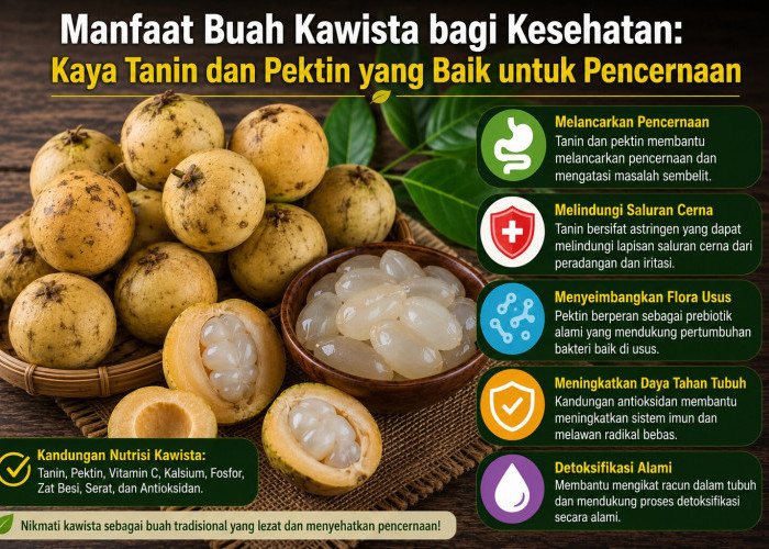 Manfaat Buah Kawista bagi Kesehatan: Kaya Tanin dan Pektin yang Baik untuk Pencernaan