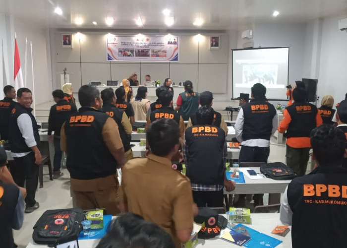 BPBD Mukomuko Adakan Pelatihan Asah Kemampuan Tim Reaksi Cepat Penanganan Bencana