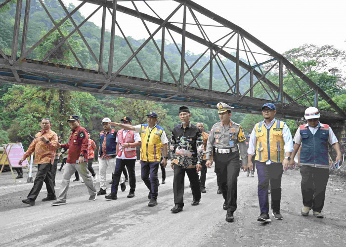 Perlintasan Jalan Nasional Padang Panjang – Sicincin Segera Dibuka, Pemprov Sumbar Uji Coba
