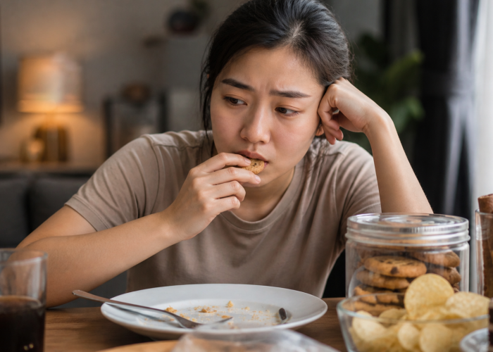 Baru Selesai Makan, Tapi Masih Ngemil: Kebiasaan atau Sinyal yang Salah Dipahami?