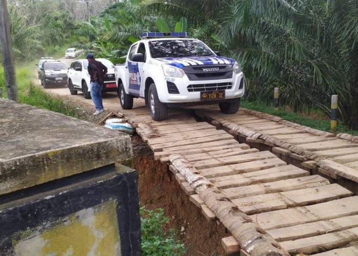 ﻿Jembatan Desa Makmur Jaya Segera Dapat Perhatian 