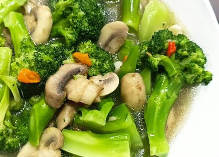 Resep Rumahan Simpel yang Sehat dan Buat Anak-anak Jadi Suka Makan Sayur, Ini Dia Cah Brokoli Jamur Kancing