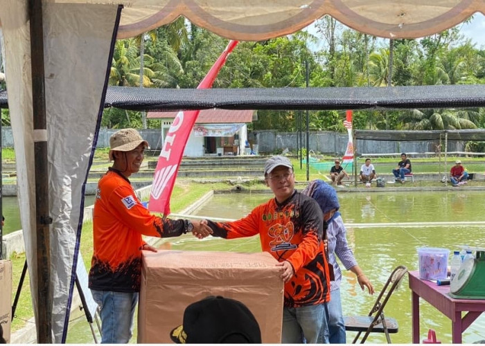 Kajari Rudi Iskandar Juara Bertahan, Lomba Mancing HUT ke 20 Kabupaten Mukomuko