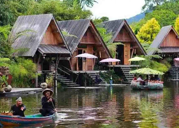 Cocok untuk Liburan Akhir Tahun, Inilah Keindahan Wisata Dusun Bambu Lembang