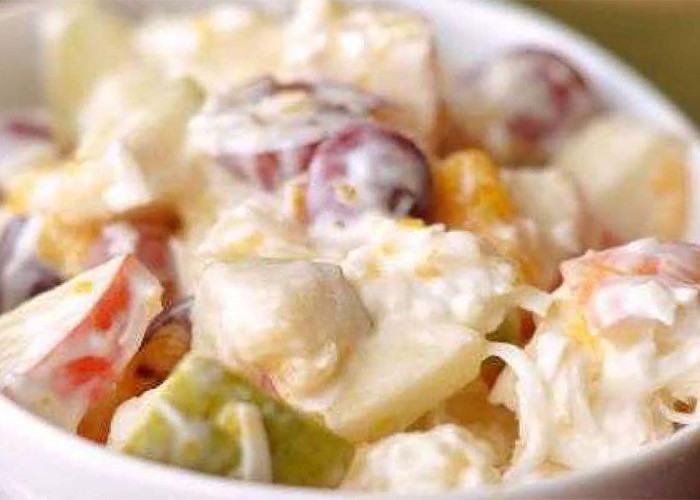 Ini Resep Salad Apel dan Selada dengan Saus Melon, Cocok Untuk Ibu Hamil