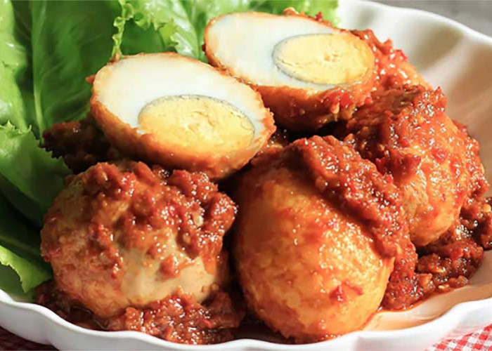 Selain Wisatanya yang Mempesona Ternyata Makanannya Juga Mempesona loh, Ini Dia Tahu Telur Bumbu Khas Bali