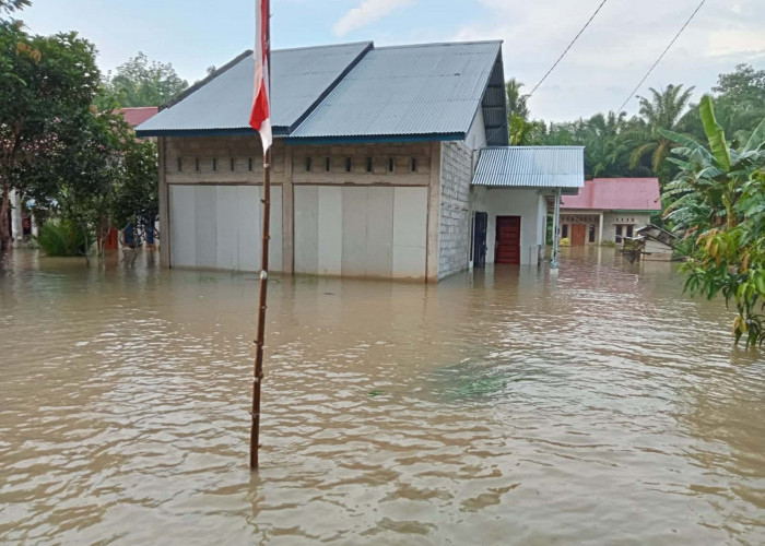28 Rumah di Tirta Makmur dan Tirta Mulya Terendam Banjir