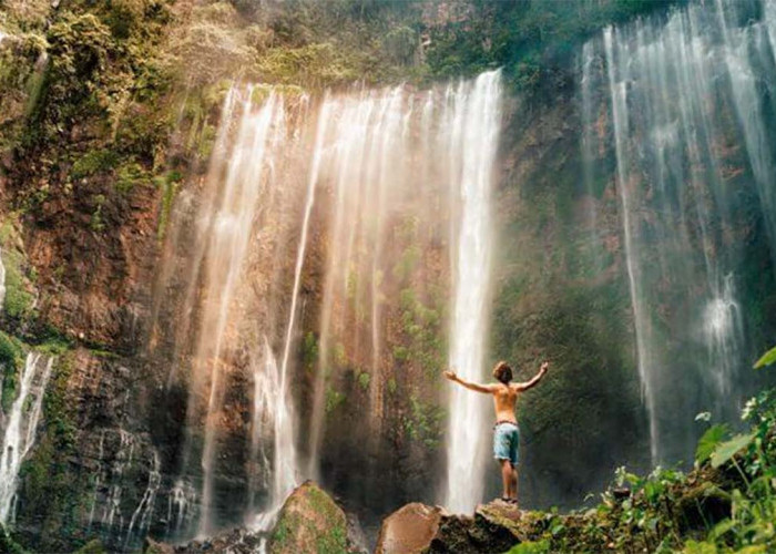 Jadikan List Wisata Liburan Kalian! Inilah Keindahan Alam Tumpak Sewu di Jawa Timur 