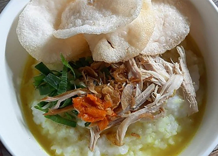 Resep Bubur Ayam Kuah Bening yang Lezat dan Cocok Untuk Sarapan, Yuk Cobain