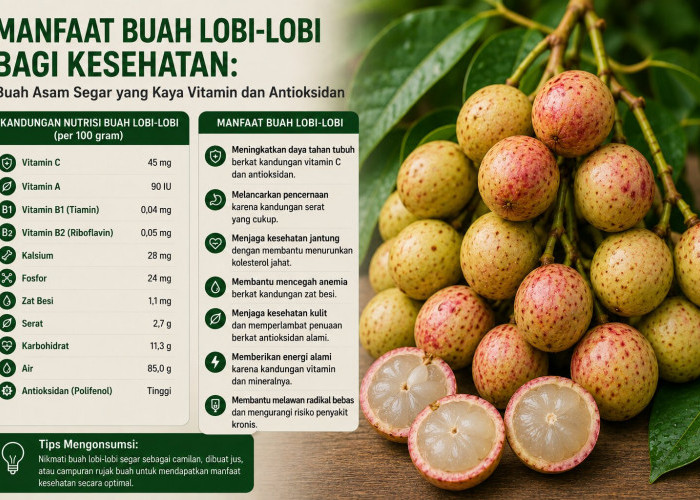 Manfaat Buah Lobi-Lobi bagi Kesehatan: Buah Asam Segar yang Kaya Vitamin dan Antioksidan