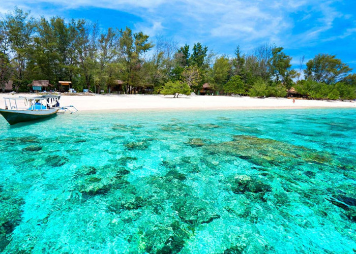 Pesona Pantai Gili Meno yang Memukau dan Menakjubkan di Hamparan Pulau Nusa Tenggara