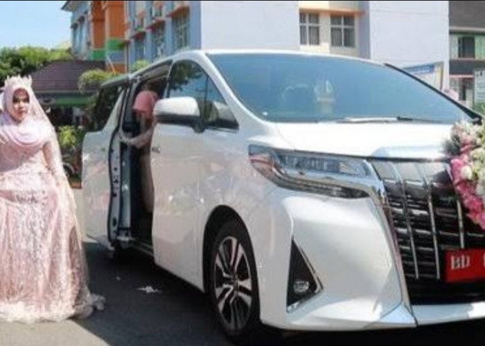 Mobil Dinas Milik Wakil Wali Kota Bengkulu Jadi Mobil Pengatin, Tujuannya Luar Biasa
