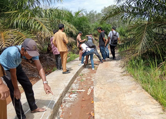 Dua Bangunan Fisik Dana Desa di Pondok Tengah Tuntas
