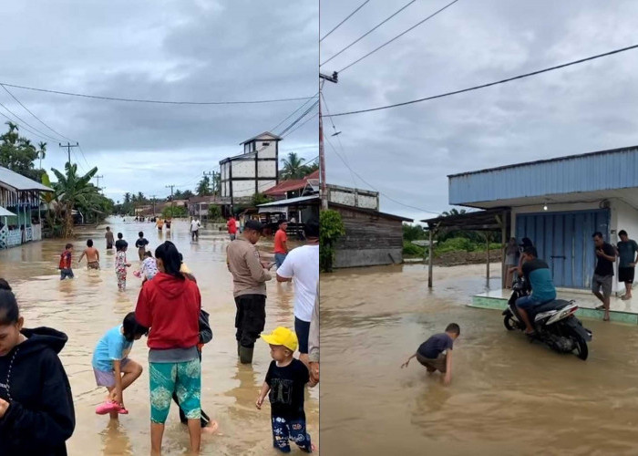 Kondisi Air Berangsur Surut, Warga Tapan Pesisir Selatan Waspada Banjir Susulan