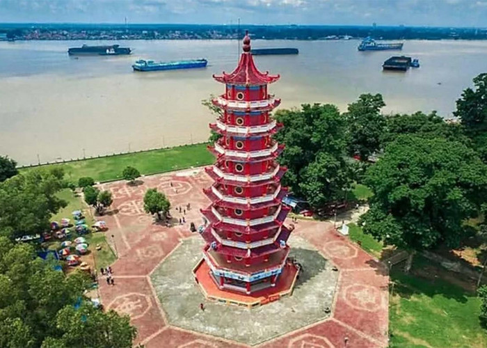 Libur lebaran di Pulau Kemaro Cerita Legendaris Pagoda Hok Tjing Rio yang Memukau