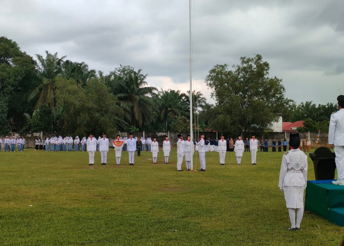 Desa Ranah Karya Tuan Rumah Upacara HUT RI Ke-81 Tingkat Kecamatan Lubuk Pinang 