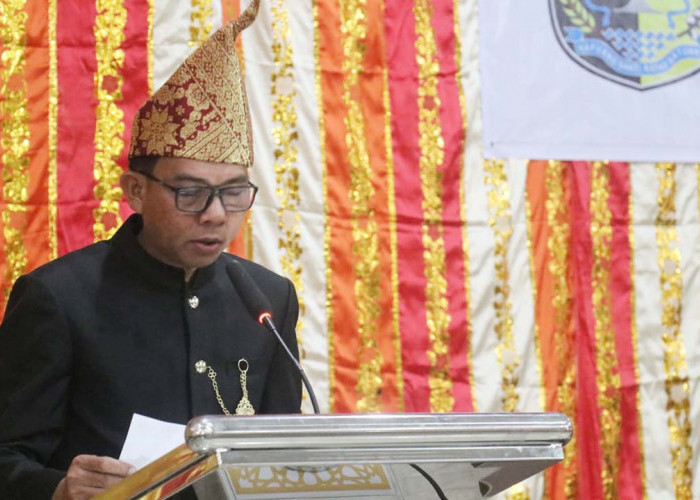 Pidato Wakil Bupati Mukomuko, Fokus Bangun Jalan, Laptop Guru Hingga Ponpes