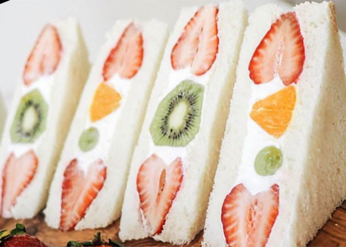 Resep dan Cara Membuat Fruit Sando, Camilan yang Menyehatkan dari Jepang