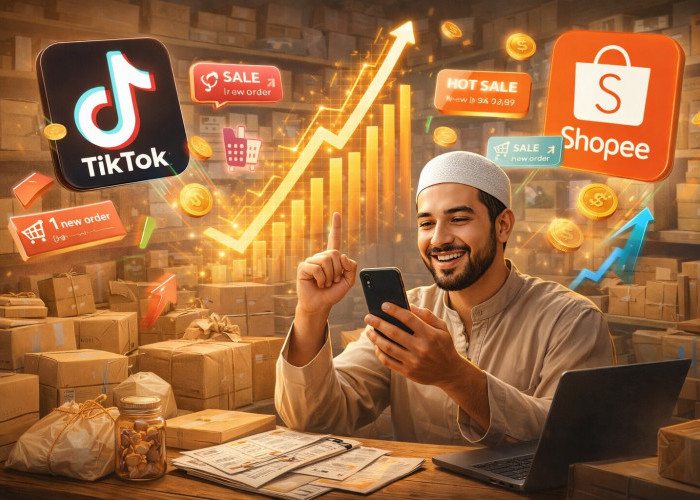 UMKM Wajib Tahu! Cara Jualan Laris di TikTok Shop dan Shopee 2026, Omzet Bisa Naik Berkali Lipat
