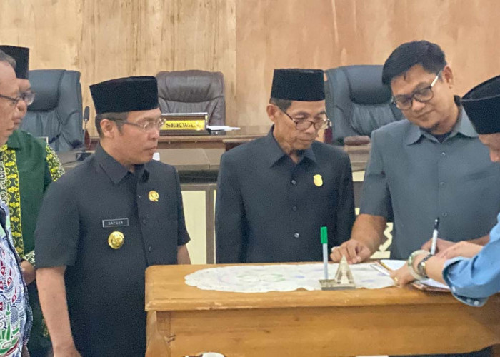 Anggaran Terakhir Pemerintahan Sapuan-Wasri, APBD Disahkan Rp 1 triliun