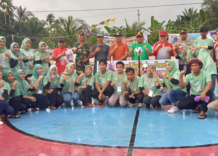 Plt Sekda Buka Turnamen Futsal di Mandi Angin Jaya 