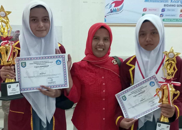 Siswa SMAN 1 Mukomuko Juara FLS2N Tingkat Provinsi Bengkulu   