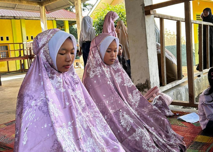 58 Siswa SMPN 45 Mukomuko Bersiap Mengikuti Ujian Sekolah