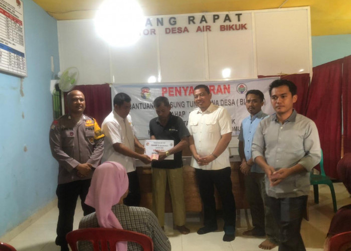 10 Desa di Kecamatan Pondok Suguh Selesai Bagikan BLT-DD Tahap Pertama