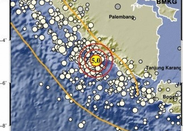 Gempa Kembali Guncang Wilayah Provinsi Bengkulu
