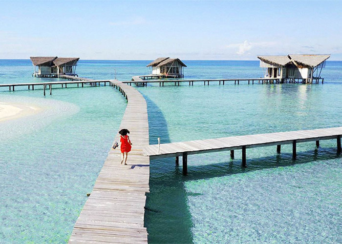 Menikmati Nuansa Romantis di Pulau Cinta, Pulau Maldivesnya Indonesia 