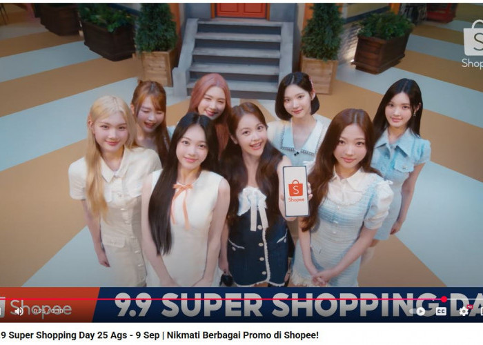 Shopee Gandeng Hearts2Hearts, Iklan Kampanye 9.9 Super Shopping Day Penuh Warna!