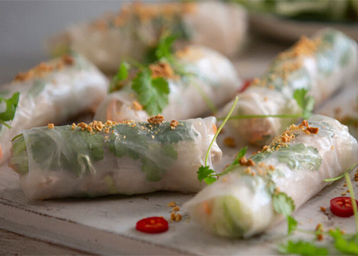 Cocok Untuk Diet, Chiken Vietnamese Sping Rolls Ini Wajib Kamu Coba