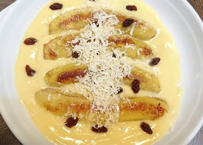 Si Manis dengan Vla Creamy yang Lezat, Ini Dia Resep Pisang Berendam Cocok Untuk Camilan