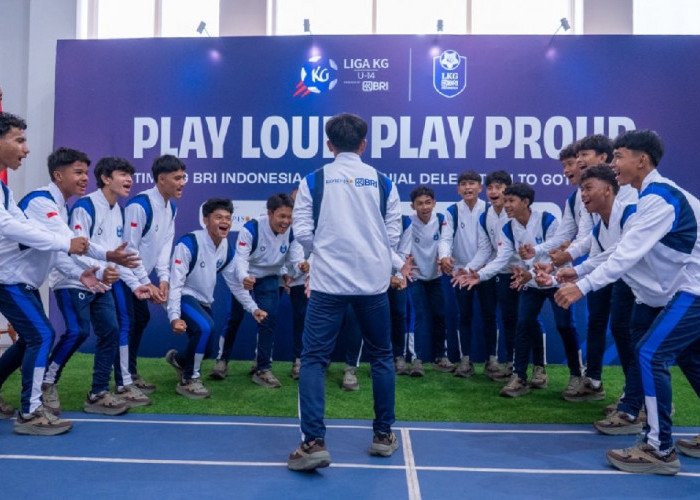 BRI dan Liga Kompas Melepas Keberangkatan Tim LKG BRI ke Piala Dunia Remaja 'Gothia Cup' di Swedia