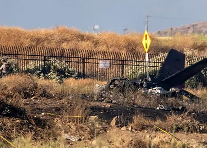 Beredar Video Pesawat Pribadi Alami Insiden di Amerika Serikat, Dikabarkan Penumpang Tewas