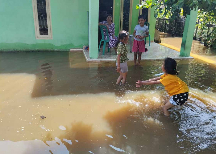 140 Rumah Desa Pondok Batu Masih Terendam Banjir