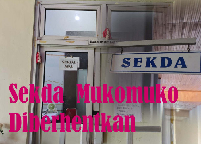 Sekda Mukomuko Diberhentikan Oleh Bupati, Begini Jawaban Abdianto Setelah Terima Surat Pemberhentian