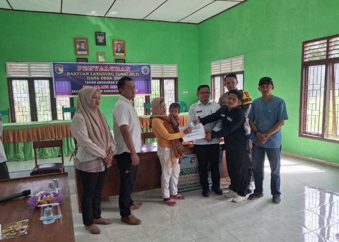 Pemdes Talang Sepakat Salurkan BLT-DD Triwulan Pertama