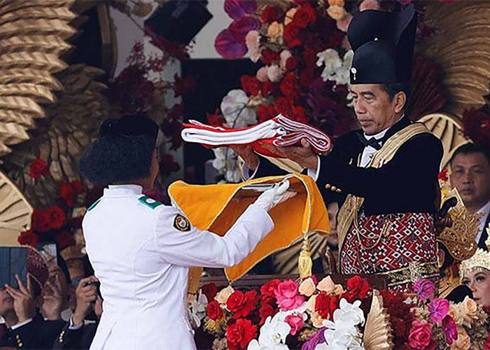 Kemegahan Perayaan Hari Ulang Tahun ke-78 Republik Indonesia yang Penuh Semangat di Istana Negara 