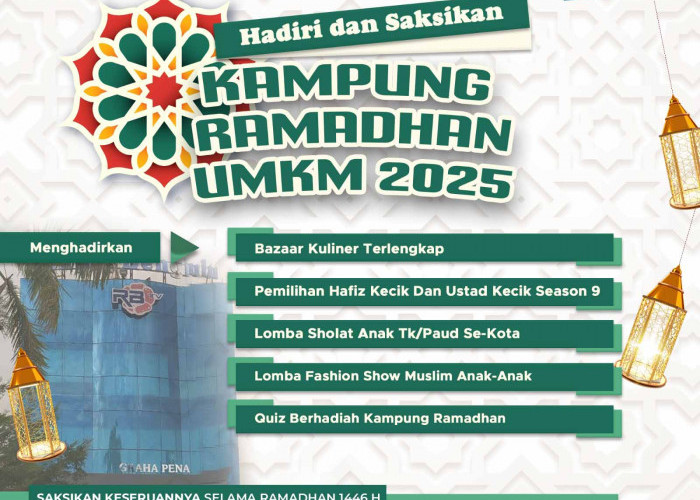 RBTV Hadirkan Kampung Ramadhan, Bazar UMKM dan 4 Gelaran Lomba