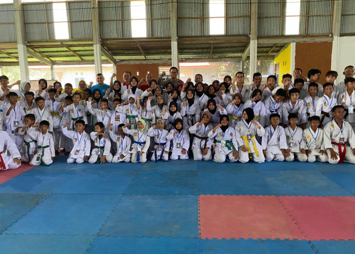 Kejuaraan Karate Polres Mukomuko Diikuti 70 Atlet 