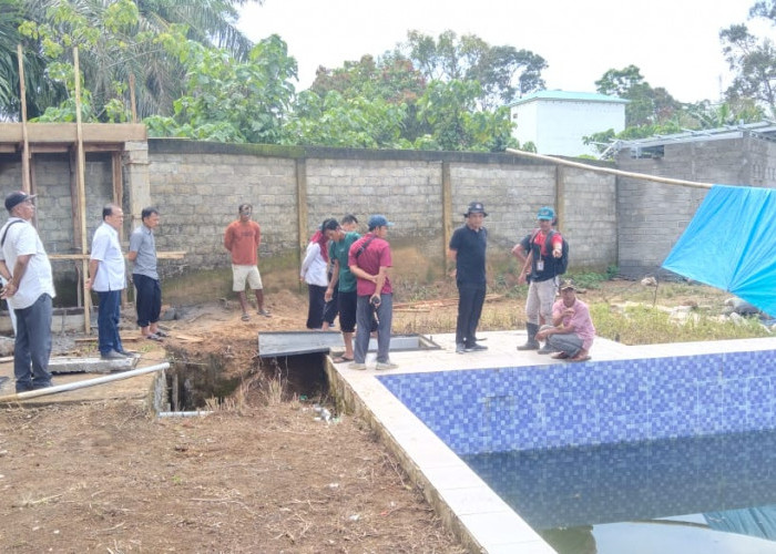 Anggaran Tipis, Pemdes Lubuk Pinang Tetap Utamakan Pembangunan Fisik