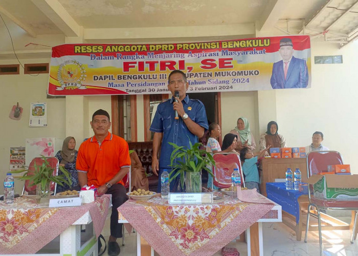 Reses Fitri Anggota DPRD Provinsi Bengkulu Disambut Antusias Masyarakat