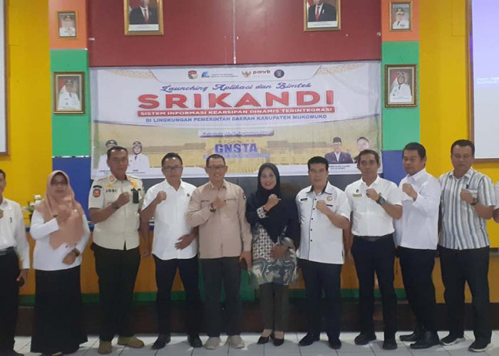 Launching Aplikasi SRIKANDI, Pemkab Mukomuko Perkuat Sumber Daya Operator Melalui Bimbingan Teknis 