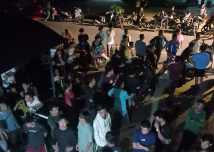 Situasi Desa Bunga Tanjung Mencekam, Gara-gara Peristiwa Ini