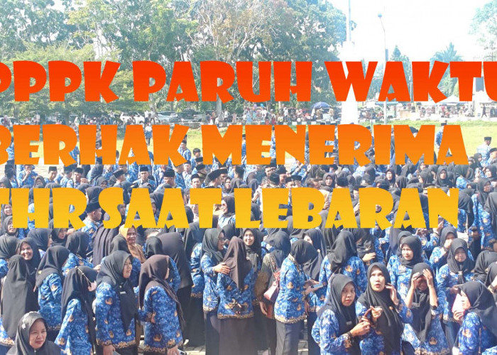 PPPK Paruh Waktu Boleh Terima THR Karena Mereka Juga ASN, Selama Menjadi Honorer Zonk