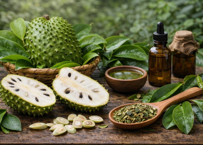 Daun Sirsak: Herbal Alami yang Diyakini Membantu Daya Tahan Tubuh dan Kesehatan Sel