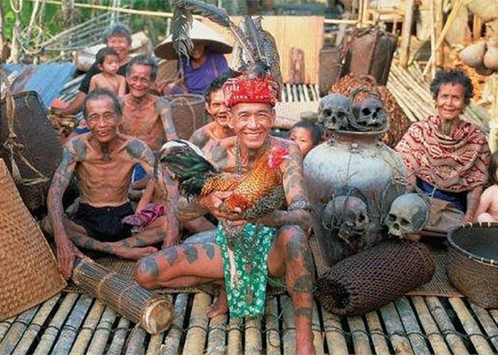 Suku Iban, Kolektor Kepala Manusia yang Bikin Ciut Nyali Penjajah