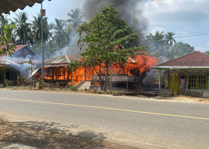BREAKING NEWS: Kebakaran Rumah di Air Berau Mukomuko